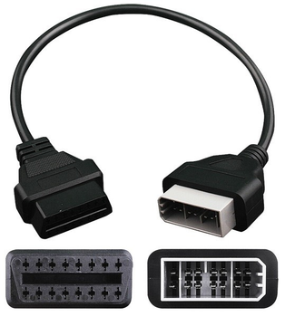 Переходник Nissan 14 pin на OBD2 16 pin