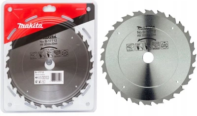 Диск пильный по дереву 260х30 мм 24T Makita Makblade Plus B-17712