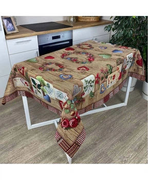 Скатерть гобеленовая Wooden 240х134 Прованс