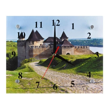 Часы Настенные ДомАрт Виды Украины 20х25х5 см (21352)