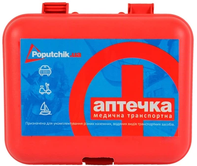 Аптечка автомобильная 02-003-П Poputchik