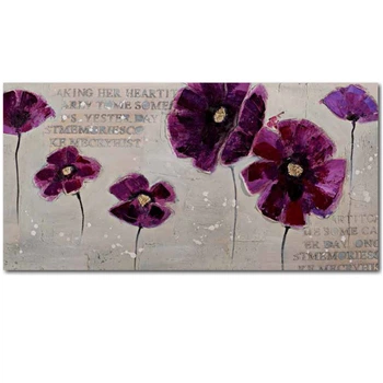 Картина на холсте в раме Bubola E Naibo Flower memories 60х120 см (6240XW124)