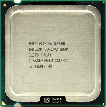 Процессор LGA775 intel Core 2 Quad Q8400 4x2.66GHz 4mb Cashe 1333MHz - Б/У