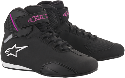 Черевики Alpinestars SEKTOR, 37.5, Чорний/Рожевий/Білий (720907)