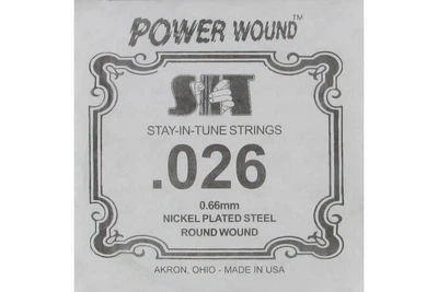 Струна для электрогитары SIT STRINGS 026PW