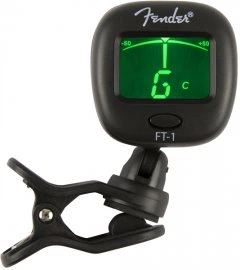 Тюнер - клипса Fender FT-1 PRO CLIP-ON TUNER BLACK