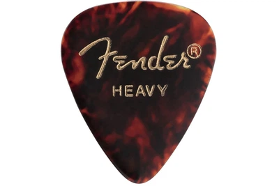 Медиатор Fender 351 CLASSIC CELLULOID SHELL HEAVY