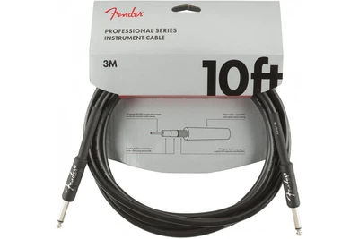 Кабель инструментальный Fender CABLE PROFESSIONAL SERIES 10' BLACK
