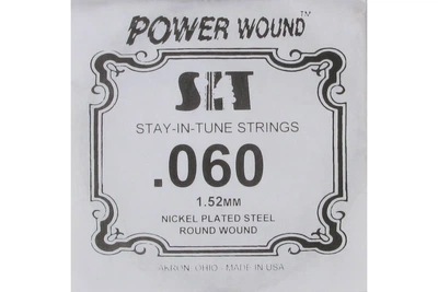 Струна для электрогитары SIT STRINGS 060PW