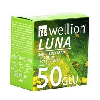 Тест-смужки Wellion Luna #50, Велліон Луна