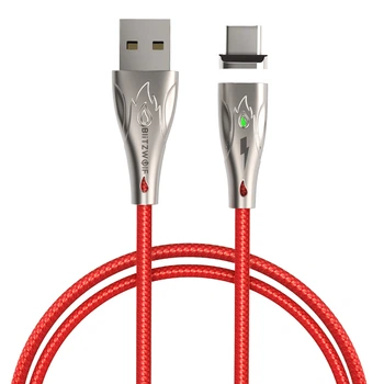 Кабель BlitzWolf BW-TC 20 microUSB 1 m Red