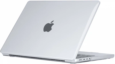 Чехол накладка Fruct STP142 for MacBook Pro 14.2 Soft Touch Crystal Прозрачный