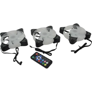 Набор кулеров для корпуса 1STPLAYER CC RGB COOLING FAN COMBO (DF1202512SEMN)