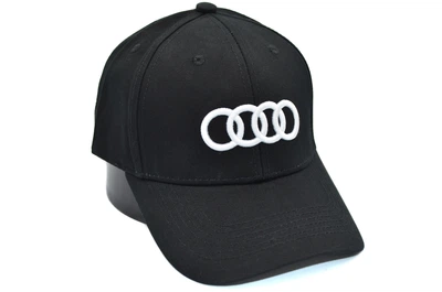 Кепка Sport Line c автомобільним логотипом Audi чорна (S 0919-157)
