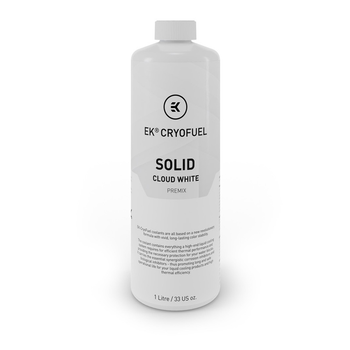 Охлаждающая жидкость EK-CryoFuel Solid Cloud White (Premix 1000mL) (3831109880302)
