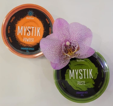 Комплект для збирання: паста, що очищає, і порошок Mystik лінії BioTrim, Greenway