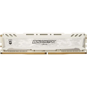Crucial 8 GB DDR4 3000 MHz Ballistix Sport LT White (BLS8G4D30AESCK)