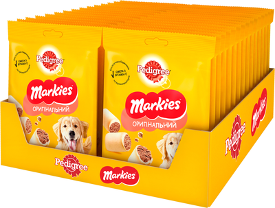 Упаковка Лакомства Pedigree Markies печенье для собак 30 шт. по 150 г (9003579103739)
