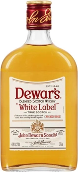 Виски Dewar's White Label от 3 лет выдержки 0.375 л 40% (5000277000708)
