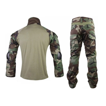 Комплект униформы Emerson G2 Combat Uniform коричнево-зеленый камуфляж L 2000000059556