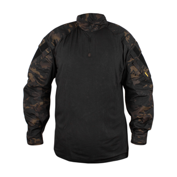 Тактическая рубашка Emerson G3 Combat Shirt Upgraded version черный камуфляж L 2000000059297