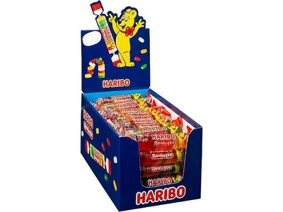 Упаковка жевательных конфет Haribo Roulette 50 шт
