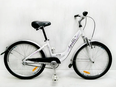 Велосипед Spelli City 24" (14", белый, б/у)