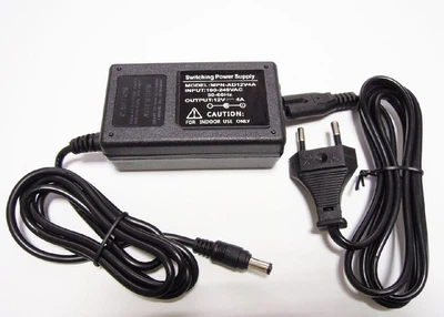 Блок питания NikoLED 220VAC 12VDC 4A пластик (828)