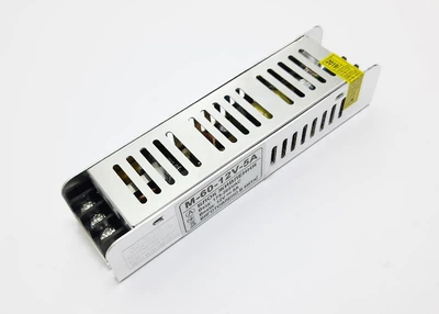 Блок питания AVT 220VAC 12VDC 5A M негерметичный (822)