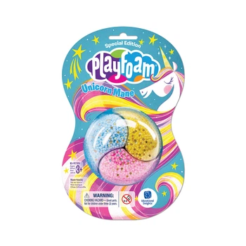Набор шарикового пластилина Educational Insights Playfoam - Грива единорога (4710007297926)