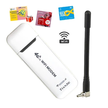 4G Wi-Fi модем TianJie UF901-3 под все операторы (Lifecell, Vodafone, Киевстар) выход на наружную антенну