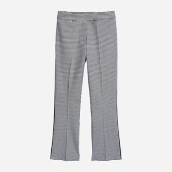 Брюки женские H&M 0596463_черн.гус.лап 40 Черные с белым (KAY2000001316498)