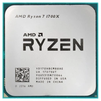 Процесор AMD Ryzen 7 1700X 3.4GHz/16M (YD170XBCM88AE) sAM4, tray