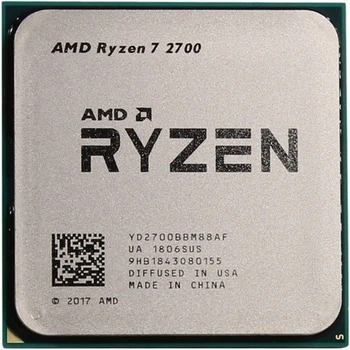 Процессор AMD Ryzen 7 2700 3.2GHz/16M (YD2700BBM88AF) sAM4, tray