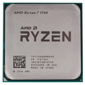 Процессор AMD Ryzen 7 1700 3.0GHz/16M (YD1700BBM88AE) sAM4, tray