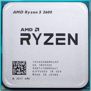Процесор AMD Ryzen 5 2600 3.4GHz/16M (YD2600BBM6IAF) sAM4, tray
