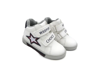 Черевики Weestep білі із зіркою (813-31) 22(р)