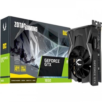 Видеокарта GeForce GTX 1650 4Gb GDDR6 Zotac GAMING OC (ZT-T16520F-10L)