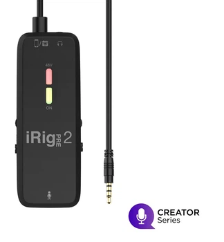 Мобильный микрофонный интерфейс IK MULTIMEDIA iRIG PRE 2