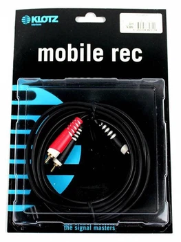 Кабель коммутационный KLOTZ AY7 Y-CABLE STEREO MINI JACK RCA BLACK 3 M