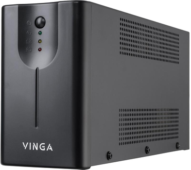 ИБП Vinga LED 1500VA Shuko Metal Case (VPE-1500M)