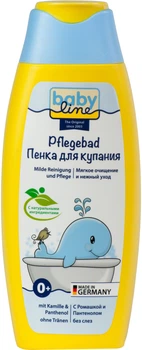 Пенка для купания Baby Line с ромашкой и пантенолом мягкая формула 250 мл (4002857010054)