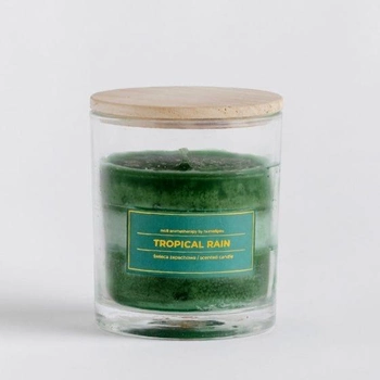 Арома свічка Home&You Tricolour wood Зелена