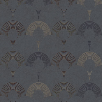 Шпалери AS Creation Pop Style 37480-2 арки мокрий асфальт 0.53 х 10.05 м