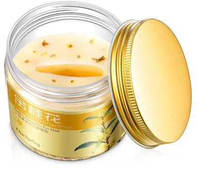Патчи для глаз в банке ONESPRING Golden Osmanthus Eye Mask с османтусом 140г/80шт YZC1746