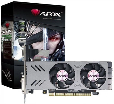 Відеокарта AFOX Geforce GTX750 4GB LP Dual Fan (AF750-4096D5L4-V2)