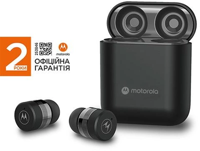 Навушники Motorola MOTO BUDS 120 Black TWS (BUDS120-B)