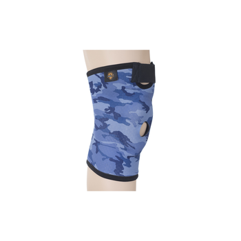 Бандаж ARMOR на колінний суглоб і зв'язки, M, синій (ARK2101/M/сін.)