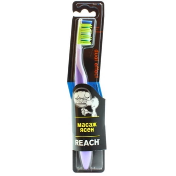 Зубна щітка Reach Dual Effect жорстка (3574660483499)