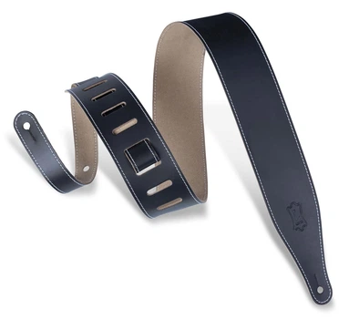 Ремень гитарный LEVY'S DM17-BLK CLASSICS SERIES GUITAR STRAP (BLACK)